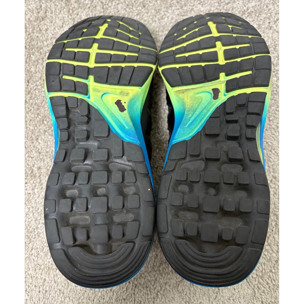 Nike Air Max Dynasty Mens Running Shoes Black Blue Volt 829711-007 Size 12 - Picture 7 of 14
